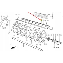 181743 4 g kairieji pleištai 2 vnt. l 1680 mm