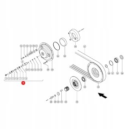 Hidraulinis rotacinis antgalis Claas 039389 00 jag