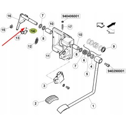 7700071018 varžtas be galvutės su lizdu