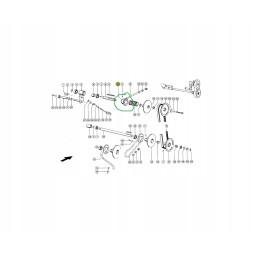 Varomoji žvaigždutė motociklui Claas z 19 629982