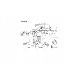 V formos diržas 22x3530 Claas Conti sustiprintas 060306