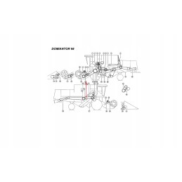 V formos diržas 22x3530 Claas Conti sustiprintas 060306