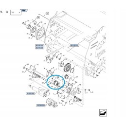 Jungtis new holland cr cr cx7 cx8 84220744 cnh