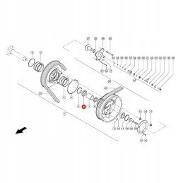 Rutulinis guolis 6012 2rs c3 claas 233280 0 ina fag