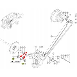 008512 0 kūlimo įtempiklio įvorė 18 x 22 x 16