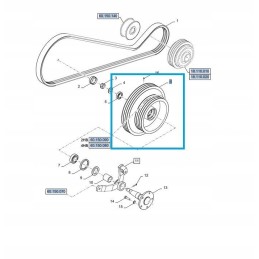 Skriemulys new holland cx 51580732 cnh