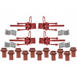 Priekabos šoninių vyrių spaustukų rinkinys 000255