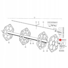 Smeigtukas Claas motociklui 609934 0 yg