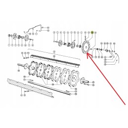 600996 3 kūlimo būgno diskas