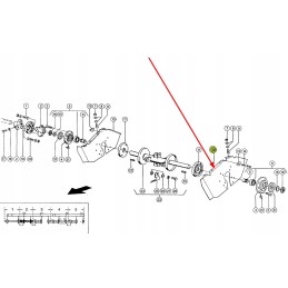 695577 2 kairiojo veleno guolio tvirtinimas