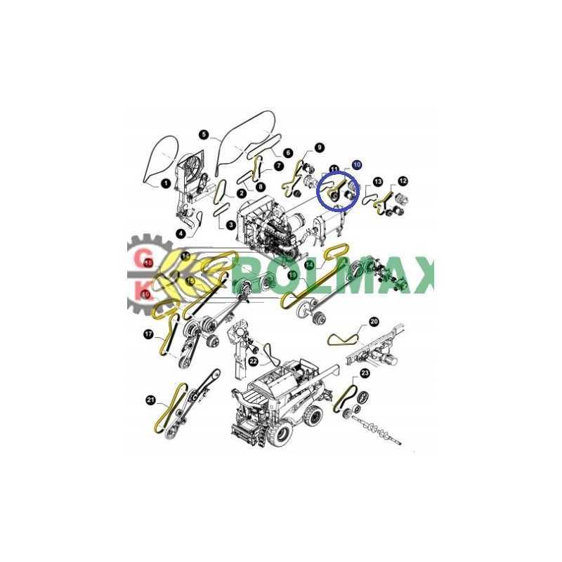 Variklio diržas 47506727 cr new holland case cnh