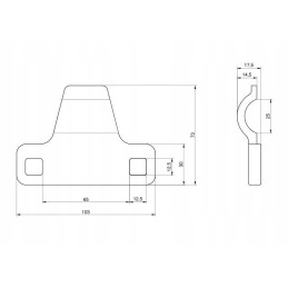 Krūmapjovės slėgis 103 mm Claas