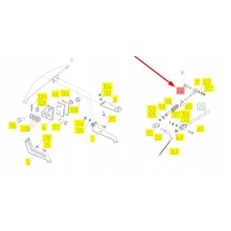 101983075 kreiptuvo tvirtinimo kaištis