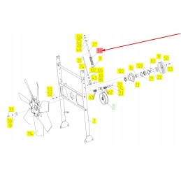 100148272 įtempiklio spyruoklė