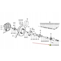 629193 2 claas guolių korpusas