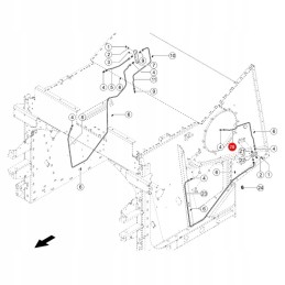 Claas tepimo žarna 941838 0 originali