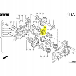 Krumpliaratis z13 claas jagaur 9331371