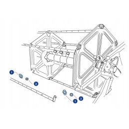 Motowidel claas strypo įvorė 626510 35x43x22mm