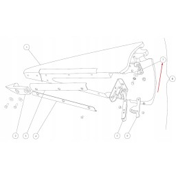 01098801 dešiniojo lanko laikiklis