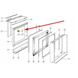601623 0 skarda, uždaranti radiatoriaus dangtį