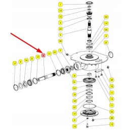 102278006 pavaros įvesties velenas