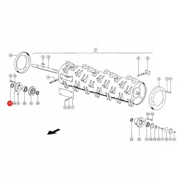 Claas veltinio žiedas 244654 0 originalus