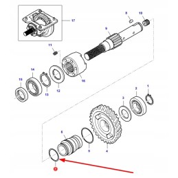 Va028131 GTV pavaros sandarinimo žiedas