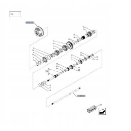 New Holland T7 Case Puma Synchronizer 84212632