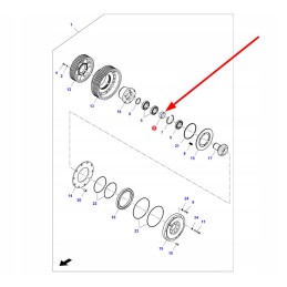 D28380703 skriemulio tarpiklio įvorė