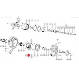 Claas 108 88vx 118 kūlimo mašinos sankabos blokas