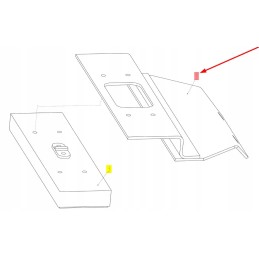 100167248 grūdų praradimo jutiklio tvirtinimas