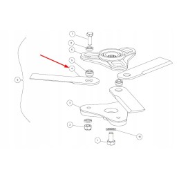 03548700 stiebo smulkintuvo peilis 240 mm