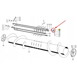 610428 0 vamzdžių spaustukas motowidel claas