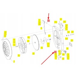 100601429 kniedės veržlė m8 x 1 25