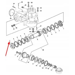 Lca65579 alyvos sandariklis 50 x 80 x 10 mm