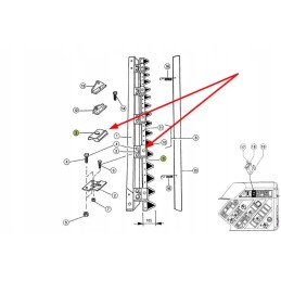 616105 01 šoninio pjovimo spaustukas