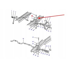 914370m1 agco kratytuvo krūmas