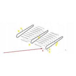 102645258 pasvirusi konvejerio juosta