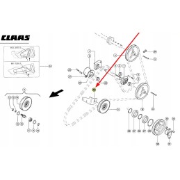 753055 1 įtempiklio rankena