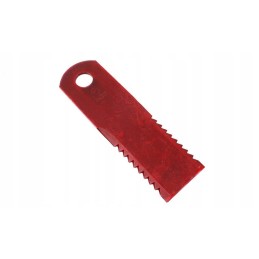 Dantyta pašarų kombaino peilis Claas 172x50x3mm fi 18mm