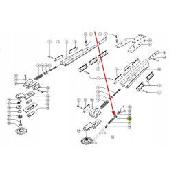 523332 2 transportavimo grandinės segtukas su kreiptuvu