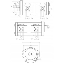 Renault 40 004 hidrolideris hidraulinis siurblys
