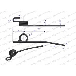 Kairysis plačiajuostis pirštas z56957 john deere warynski
