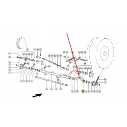 657594 0 įtempiklio rankena