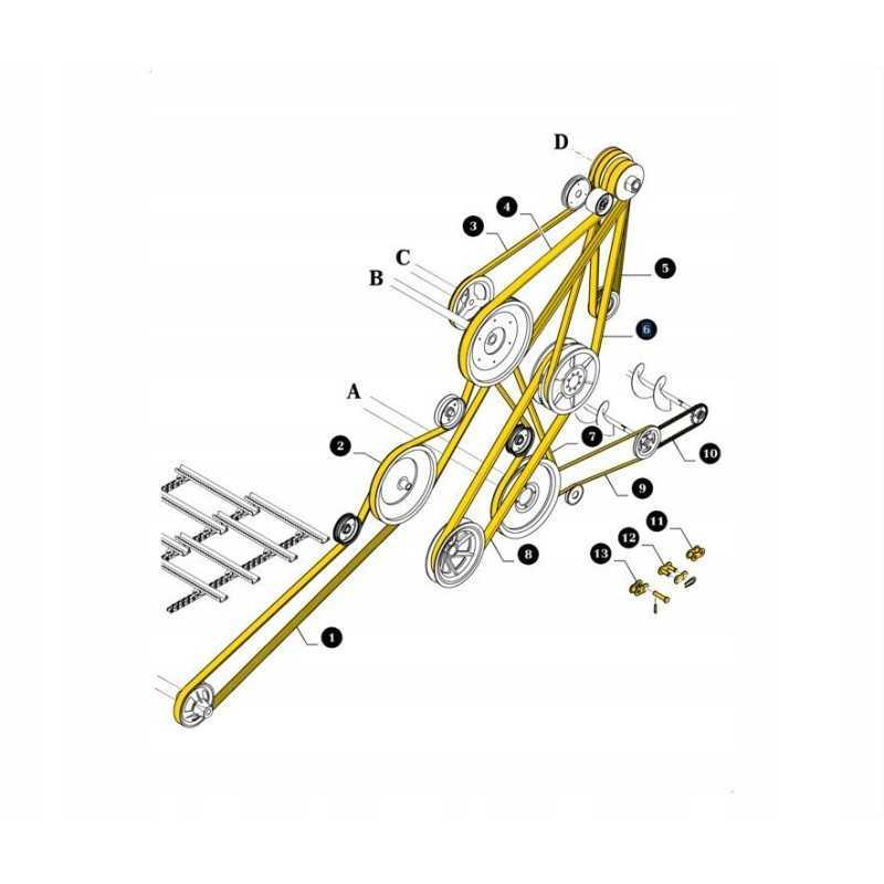 Eigos diržas new Holland tc 80356024 80230077 cnh