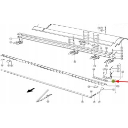 616997 1 metalinė juostelė jungianti dalgius