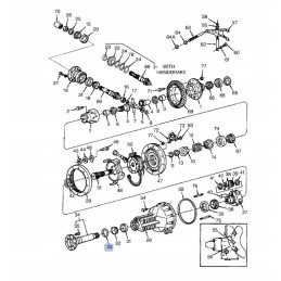 Ford New Holland 8395 galinės stebulės sandariklis