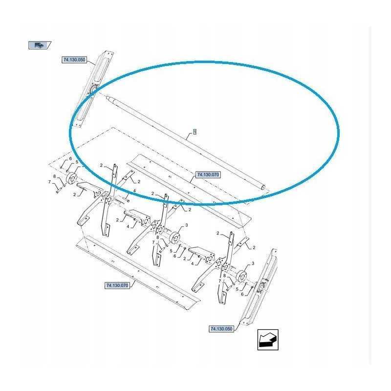 Walek new Holland cx 47712772 cnh