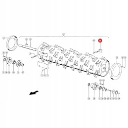 Perdanga 77x58x5mm Claas 663157 0 keitimas