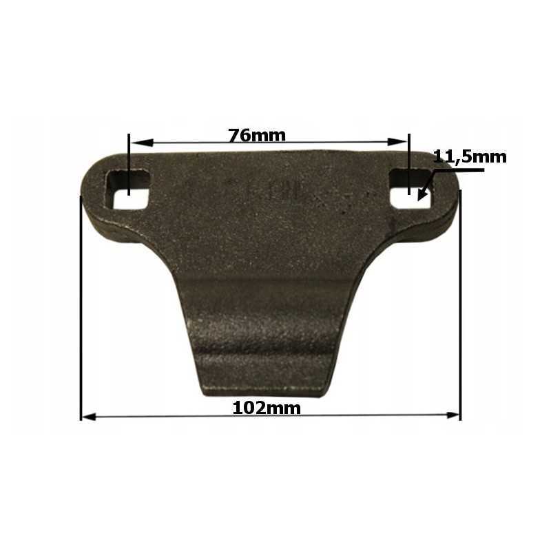 Claas Dominator 6762360 dalgio spaustukas, peilio laikiklis